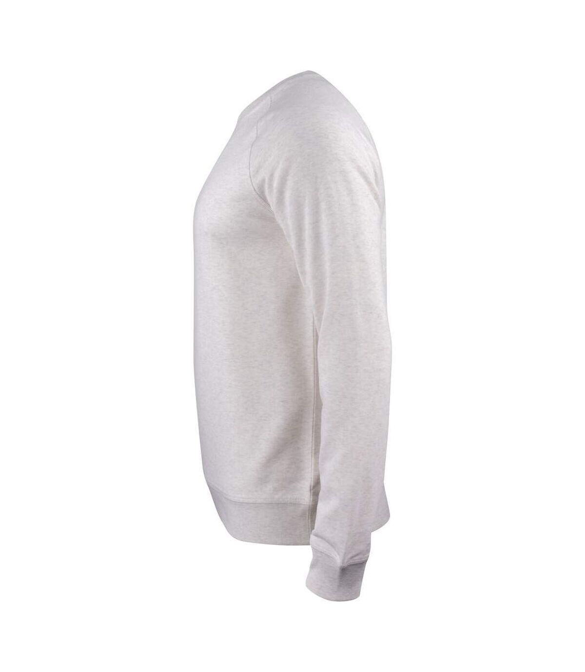 Clique Mens Premium Melange Sweatshirt (Nature)