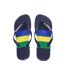Tongs marines/vertes homme havaianas brasil - 41/42-3