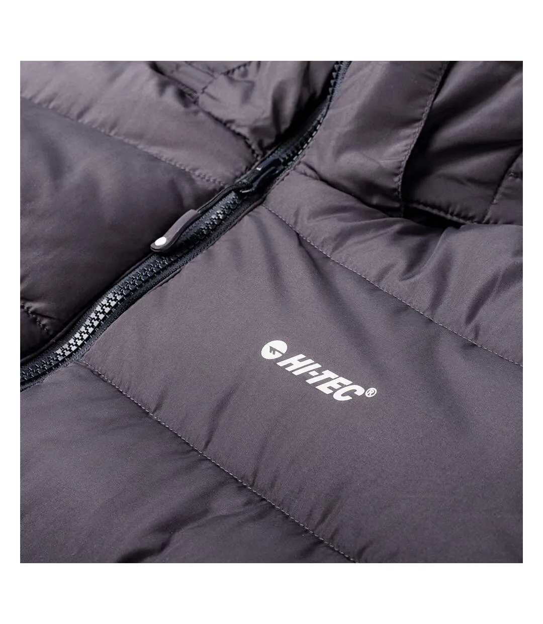 Doudoune Motif/style Matelassé Solfin Homme Anthracite Anthracite Hi-Tec-3