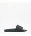 Mens Polo Moulded Footbed Pool Slides Black Red Ralph Lauren-1