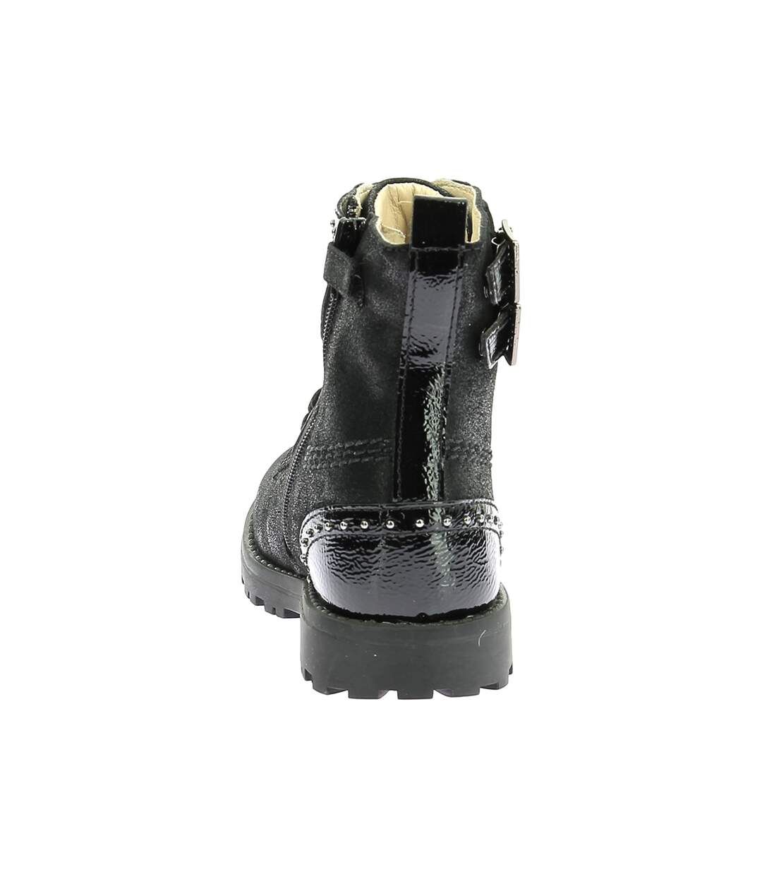 Bottines Cuir Enfant Kickers groorock