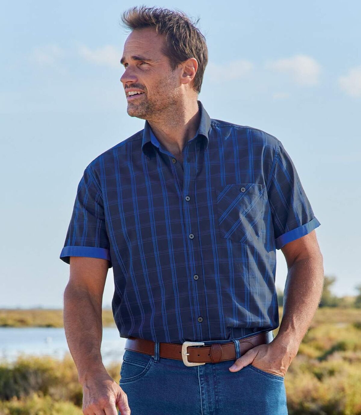Kariertes Hemd Atlas For Men