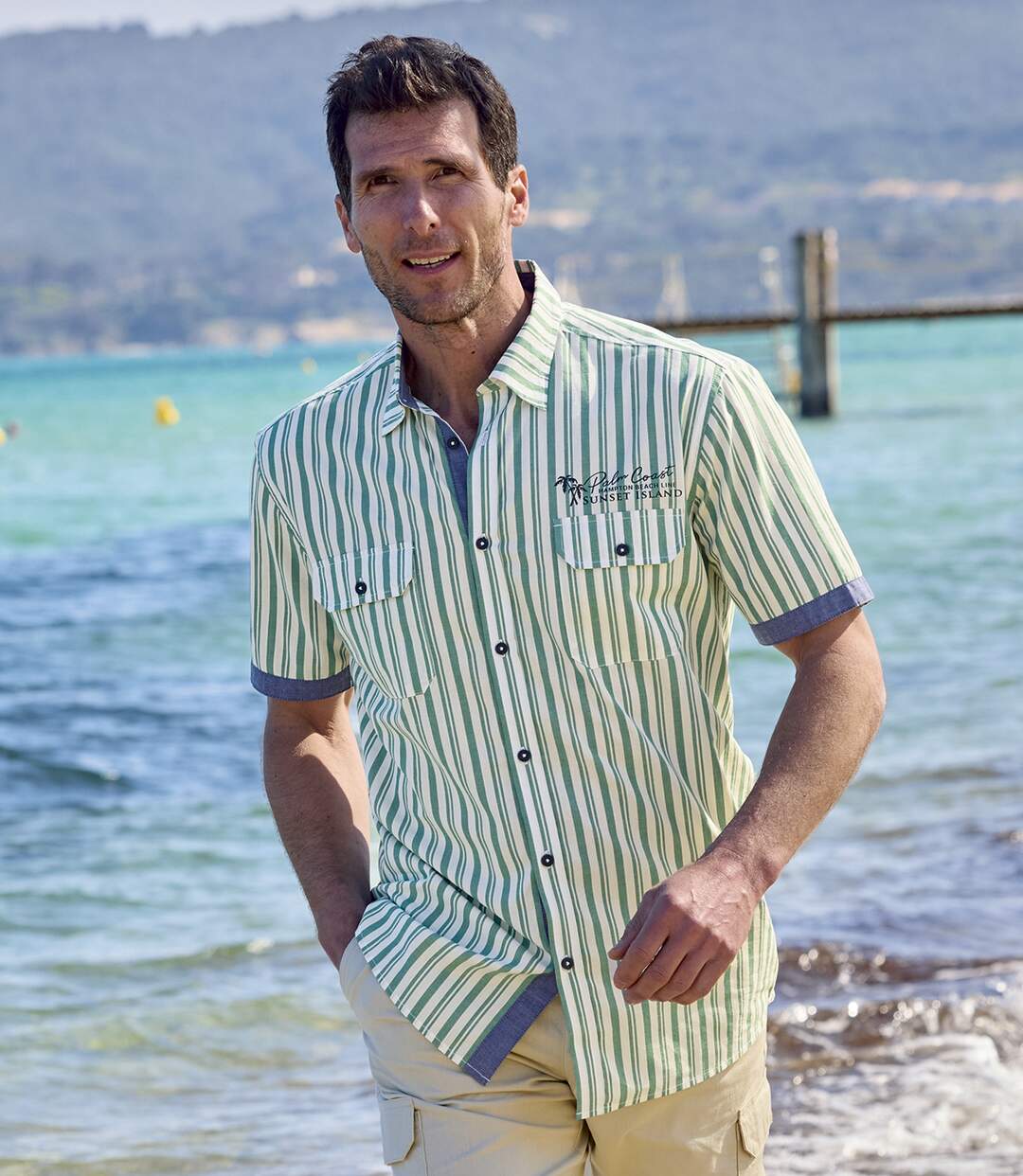 La Chemise Popeline Rayée-3