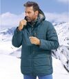 Pikowana kurtka z odpinanym kapturem Snow Atlas For Men