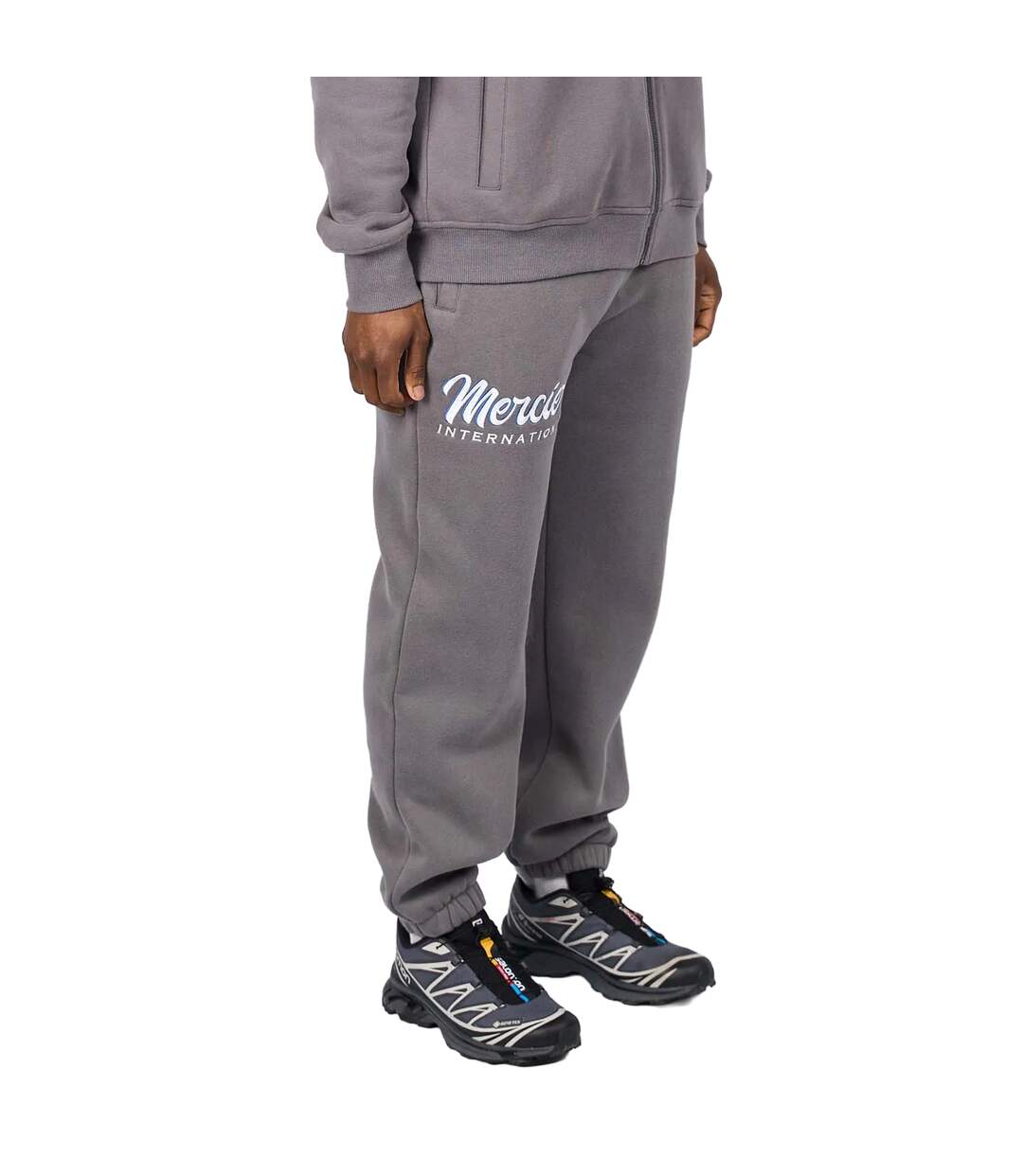 Pantalon De Jogging International Homme Gris Mercier-2