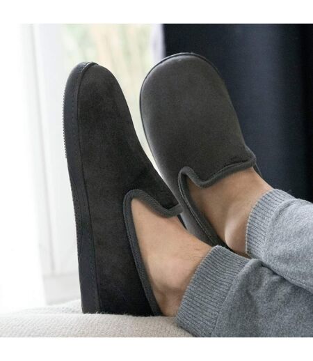 Isotoner Chaussons Charentaises homme ultra confortables semelle à mémoire de forme