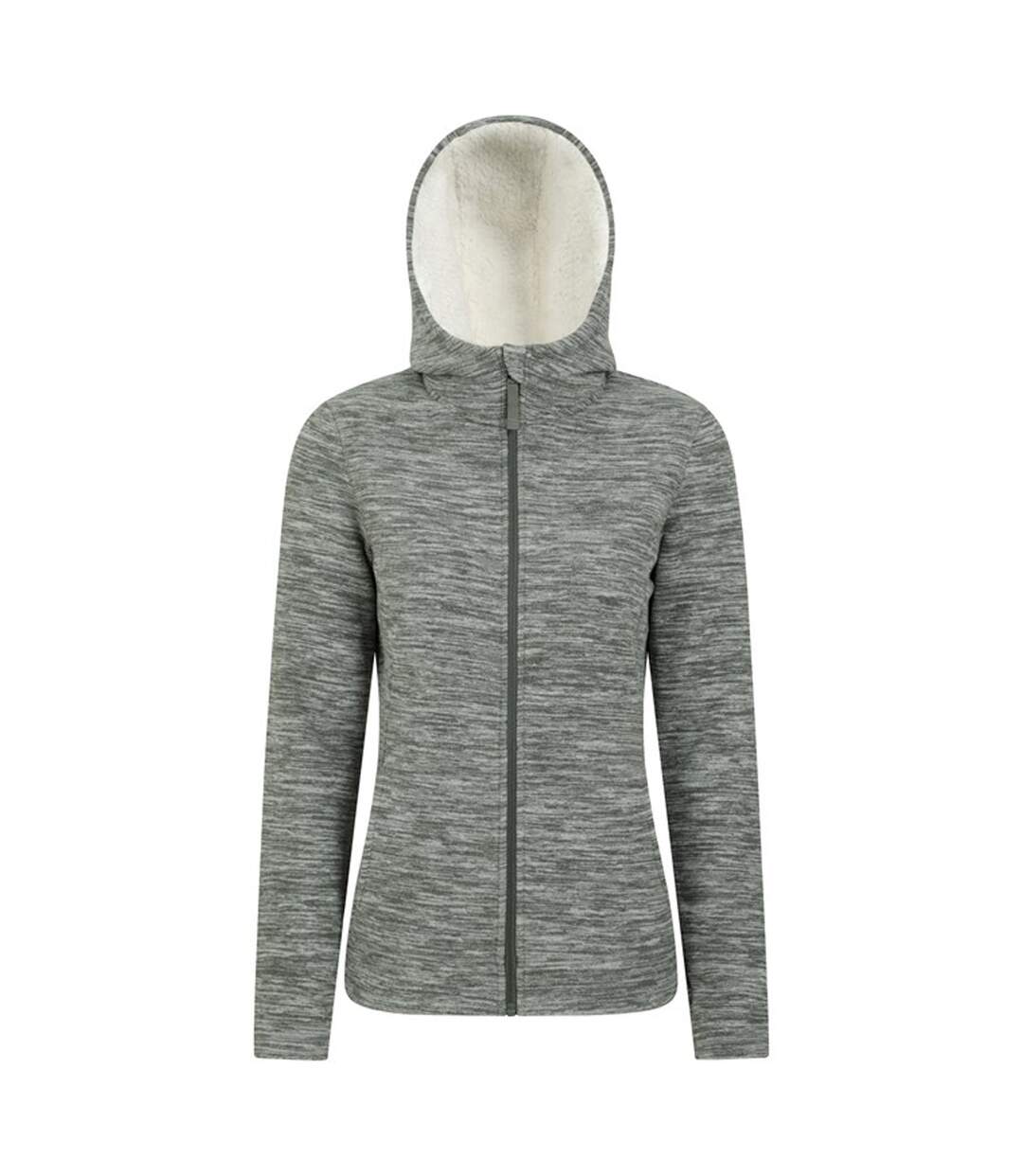 Veste À Capuche Snowdonia Femme Vert Kaki Mountain Warehouse-1