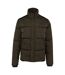 Mens recycled down jacket organic khaki Native Spirit