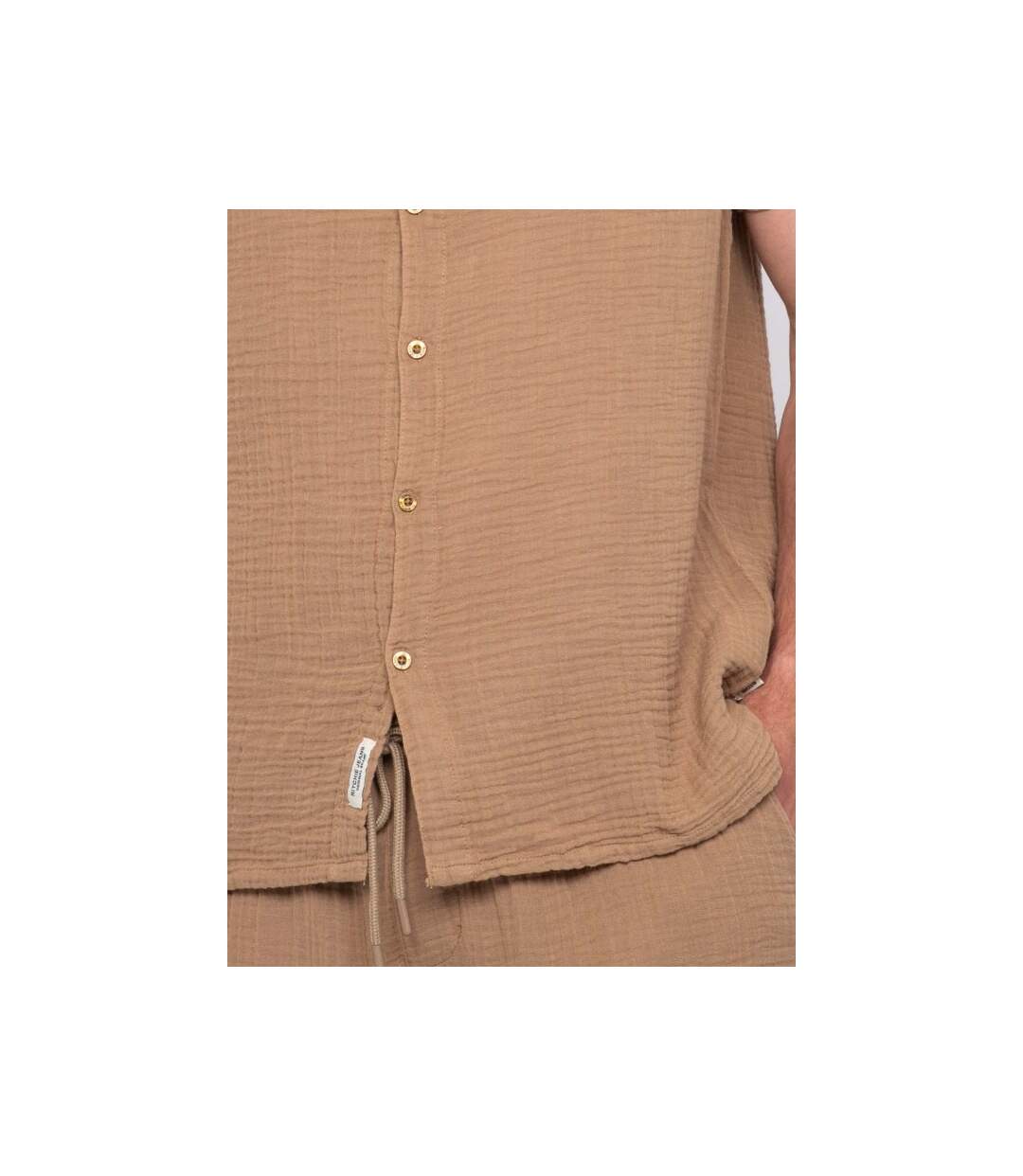 Chemise manches courtes coton DOUMAKI-3