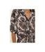 Chemise motifs nouée OXALIE - Dona X Lisa-3