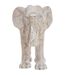 Statuette en Résine Éléphant 15cm Beige-3