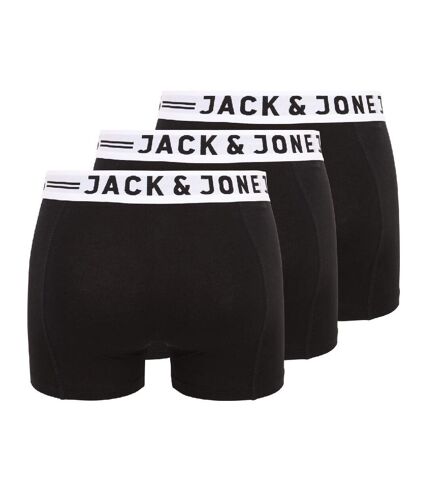 x3 Boxers Noirs Homme Jack & Jones Sense