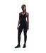 Womens/ladies Swoosh Tank Top Black Anthracite Smoke Grey Nike-4