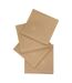 Lot de 4 Serviettes de Table Brodé Joy 40x40cm Beige Lin-1