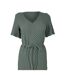 Robe Mi-longue Motif/style Bulles Femme Vert De Gris Vero Moda-3