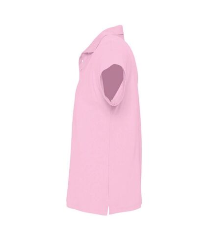 SOLS Mens Summer II Pique Short Sleeve Polo Shirt (Pink) - UTPC318