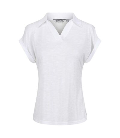 T-shirt lupine femme blanc Regatta