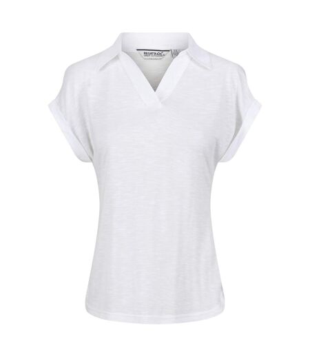 T-shirt lupine femme blanc Regatta