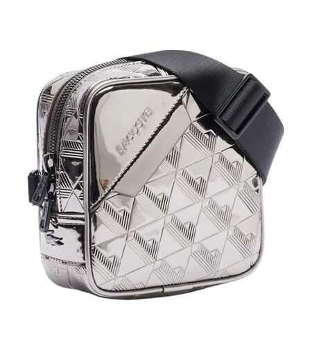 Sacoche argent homme lacoste blend