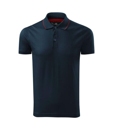 Mens Grand Polo Shirt Navy Blue Malfini
