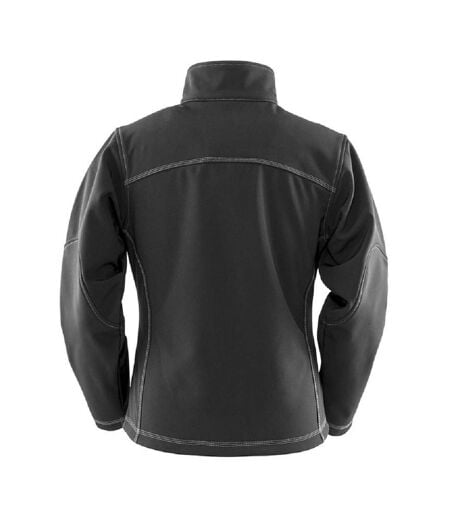 Veste Softshell Femme Noir WORK-GUARD By Result