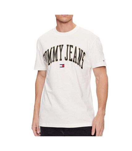 T-shirt Blanc Homme Tommy Hilfiger Gold - M