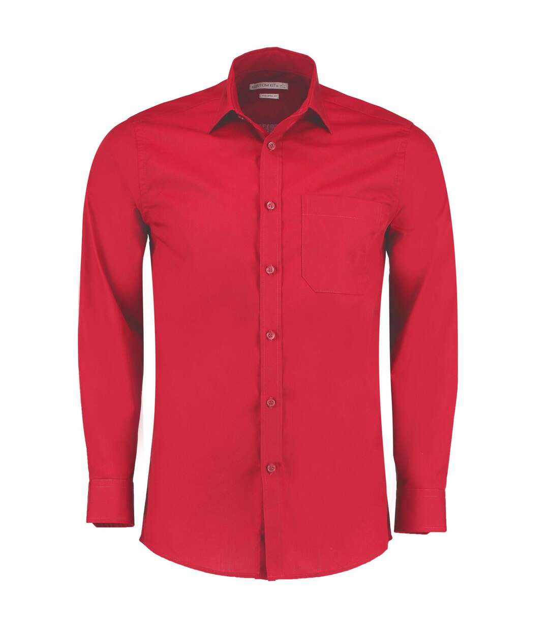 Chemise formelle homme rouge Kustom Kit Kustom Kit