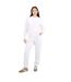 Unisex Adult Plain Jogging Bottoms White Brave Soul-4