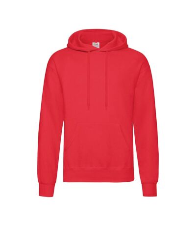 Fruit Of The Loom Mens Hooded Sweatshirt/Hoodie (Red) - UTBC366