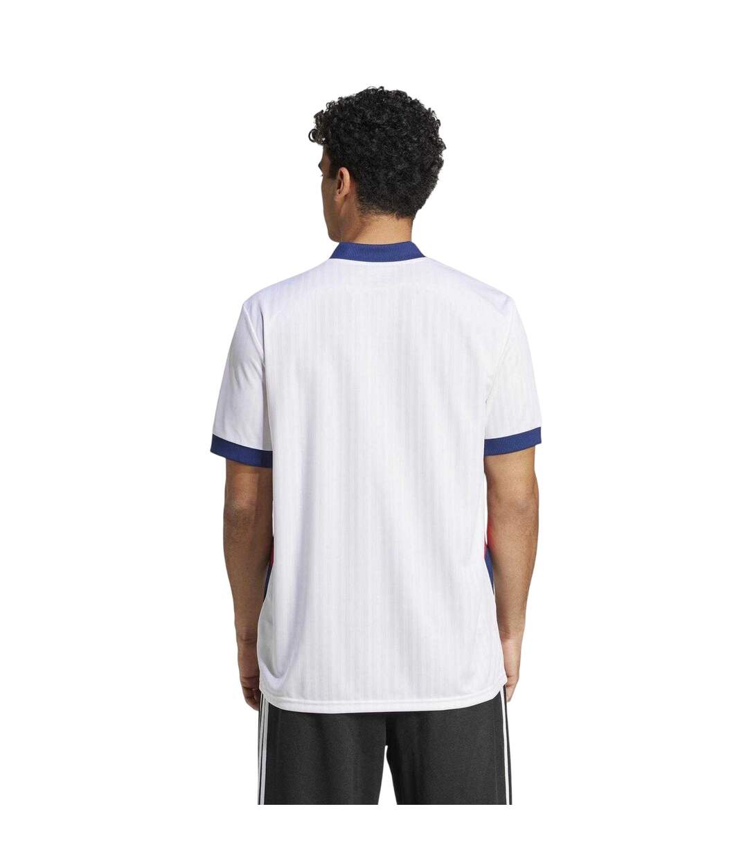 Haut De Rugby Manches Courtes Motif/style France Ffr Homme Blanc Adidas-4