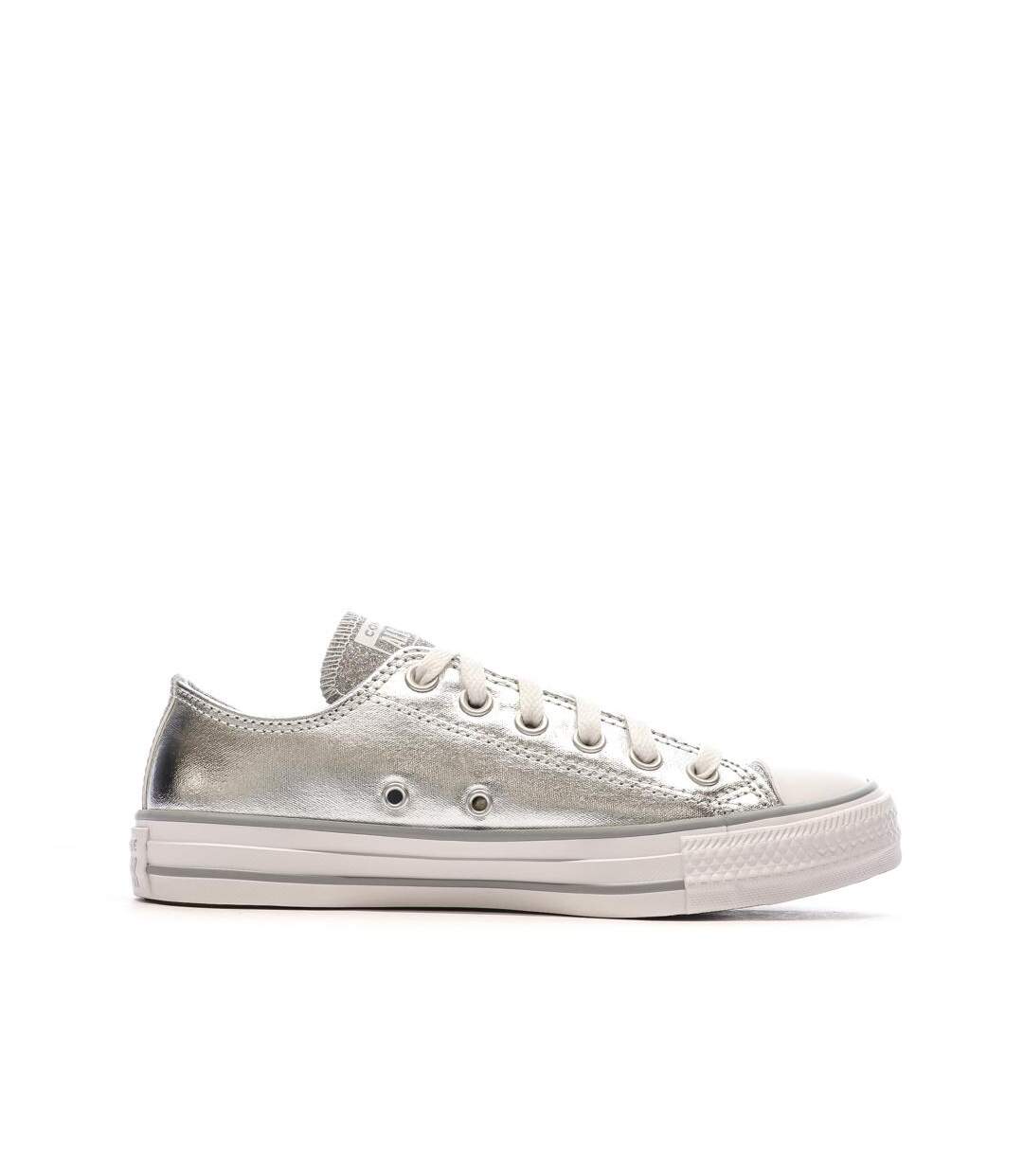 Baskets argentées femme converse chuck taylor all star a05433c-2