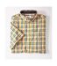 Chemise carreaux manches courtes-1