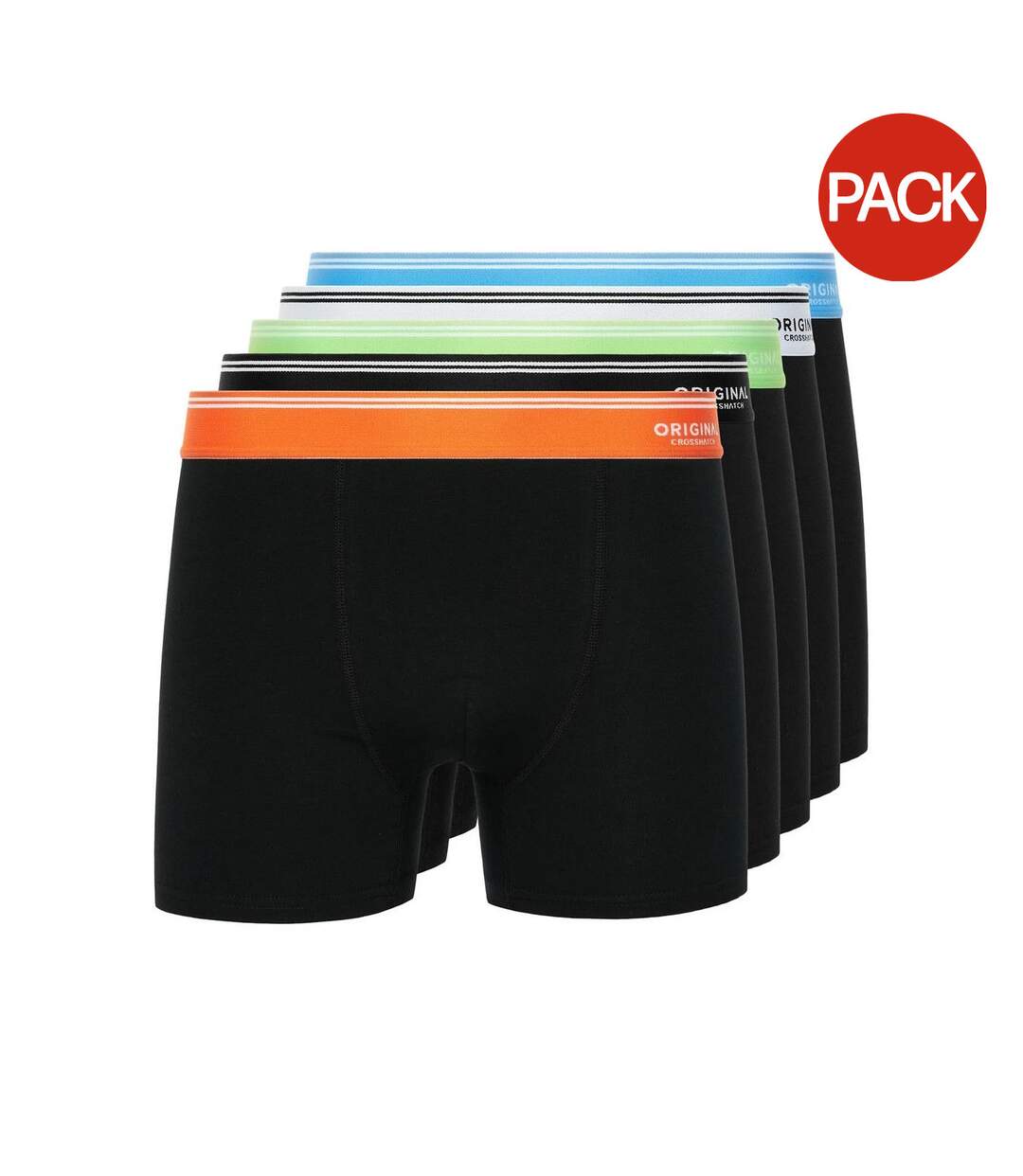 Boxers Prismara Homme Noir Crosshatch-1