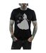 Disney Princess - T-shirt BELLE CHRISTMAS SILHOUETTE - Homme (Noir) - UTBI44196