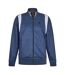 Mens Logo Collared Sweatshirt Navy White Luke-1