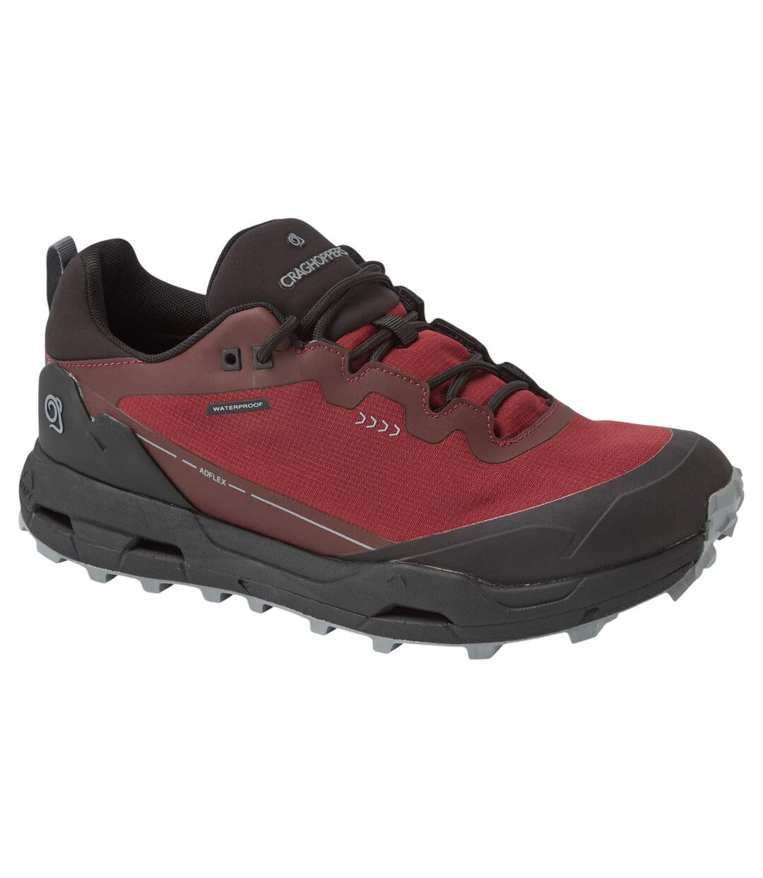 Baskets Adflex Low Adulte Rouge Brique Noir Craghoppers-1