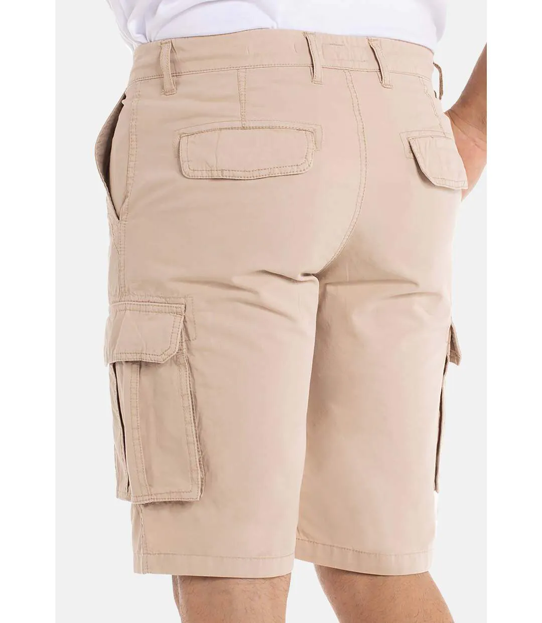 Short coupe regular en coton SALVA-2