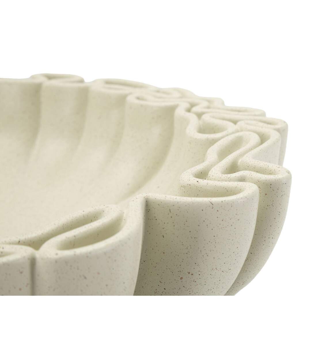 Vide-Poche Design Stons 30cm Crème-3