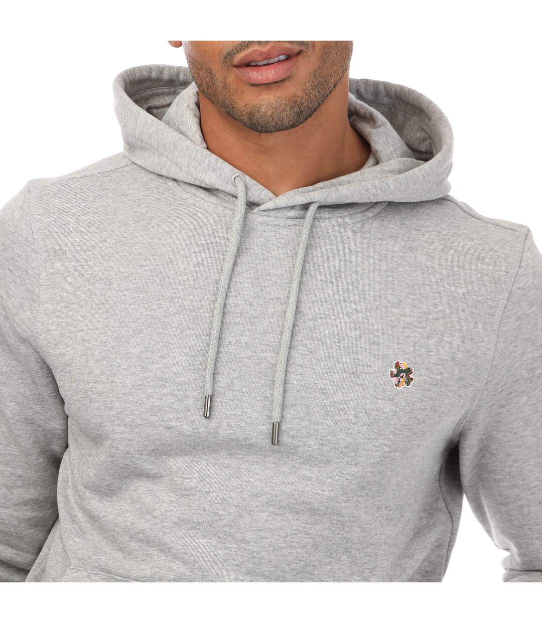 Mens Hendon Hoodie Grey Ted Baker-3