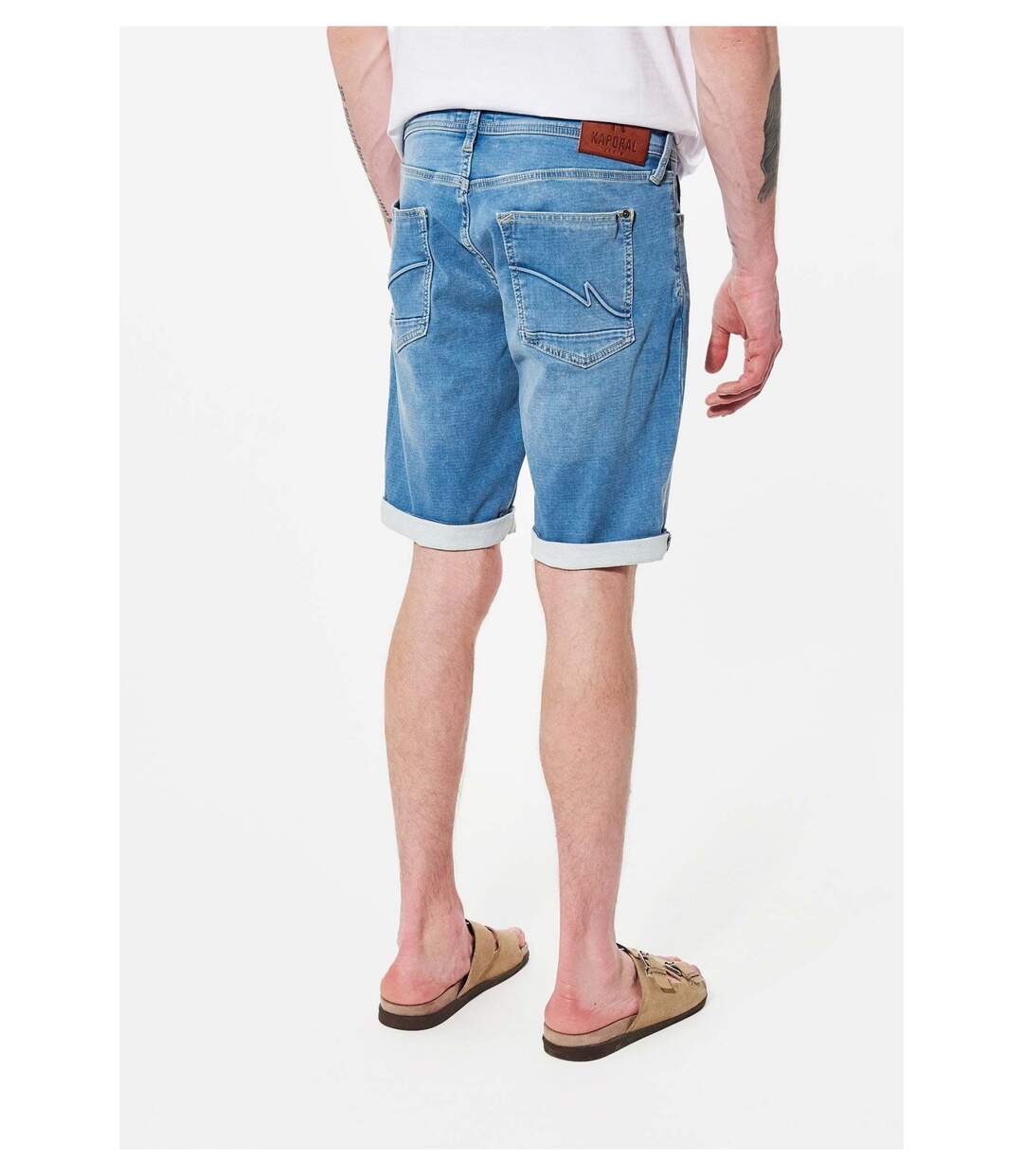 Bermuda ajusté extend denim  -  Kaporal - Homme-2