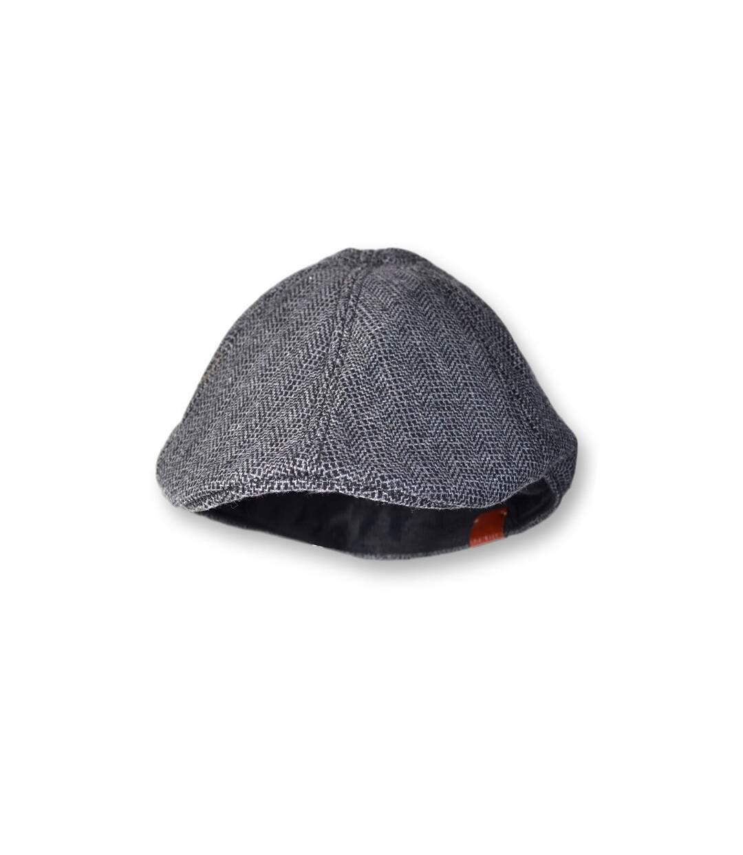 Casquette femme en viscose/laine - Couleur gris.-1