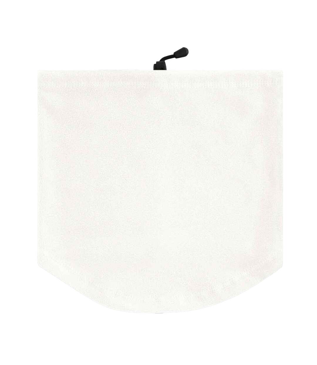 Fleece Recycled Snood Soft White Beechfield-2