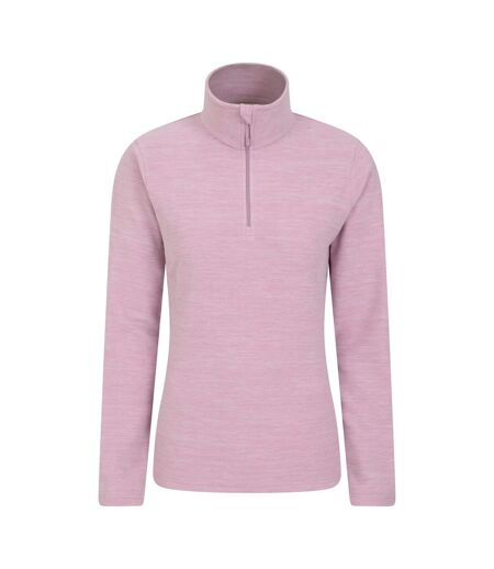 Haut polaire snowdon femme rose clair Mountain Warehouse