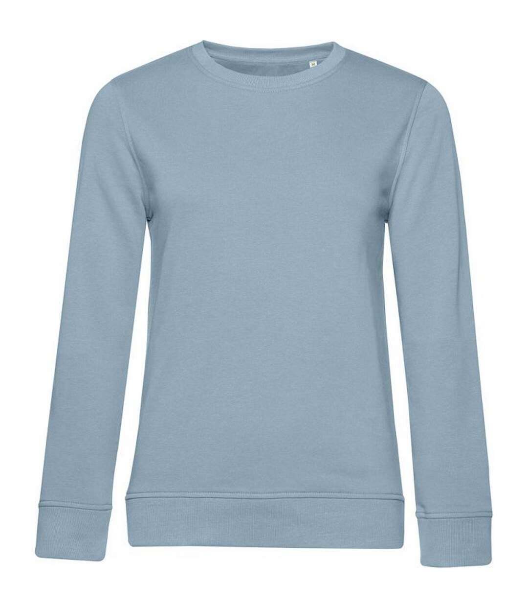 Sweat Organic Inspire Femme Bleu Gris B&C-1