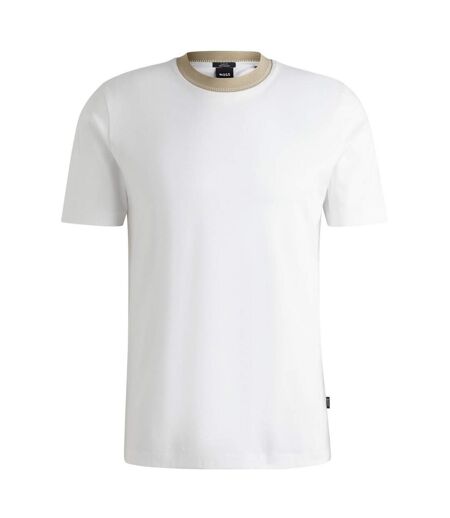 T-shirt Homme Blanc Boss