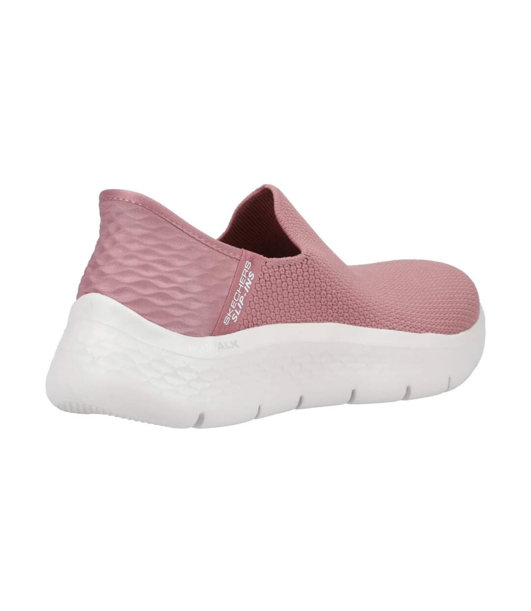 Womens/ladies Go Walk Flex Sunset View Shoes Rose Skechers-2