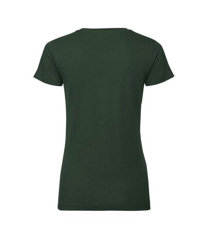 T-shirt bio authentic femme vert foncé Russell Russell