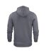 Veste À Capuche Motif/style Uni Homme Gris Acier Printer-2