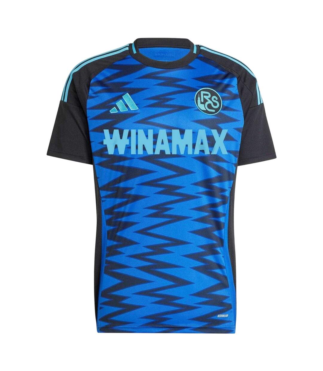 Maillot Third Motif/style Rc Strasbourg Homme Bleu Roi Adidas-2