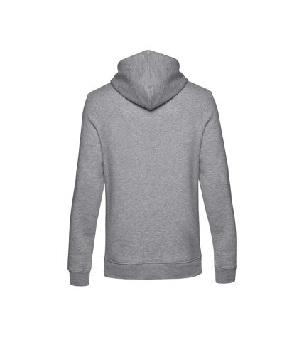 B&C Mens Organic Hooded Sweater (Heather Gray) - UTBC4690